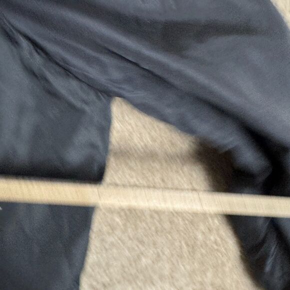 Space Jam Looney Tunes Jacket Men’s  Medium Black Lola Bunny Hooded Members Only - Picture 6 of 11